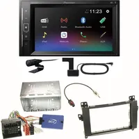 Pioneer DMH-A240DAB DAB+ Bluetooth Einbauset für Mercedes Viano Vito