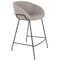 ZUIVER Feston Thekenhocker, grau