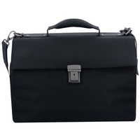 LEONHARD HEYDEN Soho Briefcase 2 Compartment Black