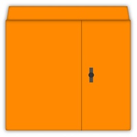 Hager FP53Z2N Wandler- und Messschrank Aufputz Inhalt 1St.