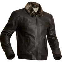 Halvarssons Torsby, Lederjacke - Dunkelbraun - 52