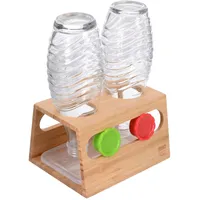 Gräwe Bambushalter für 2 Sodastream-Flaschen
