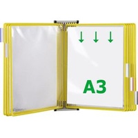 Tarifold Wand-Sichttafelsystem 413104 DIN A3 gelb mit 10 St.