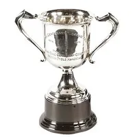 Casa Padrino Trophäe Silber 29 x 16 x H.