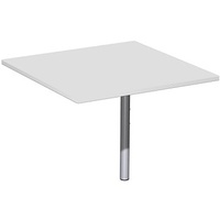 Geramöbel Verbindungsplatte Flex lichtgrau, quadratisch 80,0 x 80,0 x