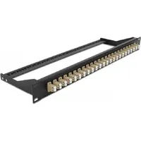 DeLock 19? LWL Patchpanel 24 Port LC Duplex beige