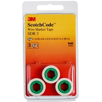 3M Deutschland Kabelmark. Nachfüllrollen Ziffer 3, 3er Pack SDR-3(VE3)