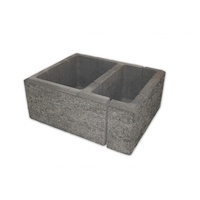 Diephaus betonwerk gmbh Diephaus Mauerstein Lessia Quarzit 50 x