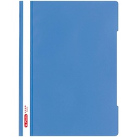 Herlitz Schnellhefter Quality Kunststoff blau DIN A4