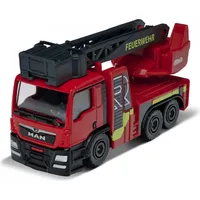 MAJORETTE MAN TGS Rosenbauer Feuerwehrauto - Drehleiter