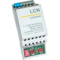 Issendorff Tasten-/Binärsensor 4-f. 230V f.Hutschi. LCN - BT4H