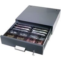 Mogler Sicherheitsalarm-Unterbaukasse SU 41,108x410x403 mm,Münzeinsatz ME375,anthrazit