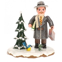 Hubrig Volkskunst Winterkinder Bürgermeister - 8 cm
