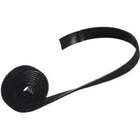 ShiverPeaks BASIC-S Klettband, 14 mm x 1 m, schwarz
