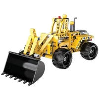 CaDA Bricks CaDA C52014W Radlader Pull Back C52014W