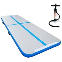 E4fun Air Track Matte 3 Meter mit manueller Handpumpe