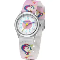 Jacques Farel Hayfield HCC 042  - Textilgehäuse mehrfarbig Textilarmband
