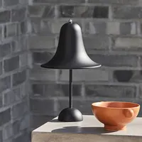 Verpan Pantop Akkuleuchte LED, schwarz matt