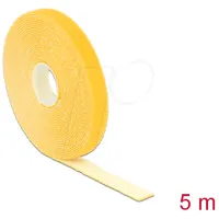 DeLock - Klettverschluss - Gelb