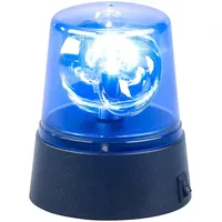 Lunartec LED-Partyleuchte im Blaulichtdesign, 360°-Beleuchtung, Batteriebetrieb