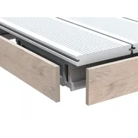 Traumgarten DreamDeck Abschlussleiste Sand