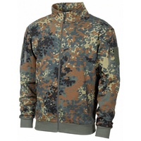 Max Fuchs MFH Sweatjacke Tactical flecktarn, Größe M