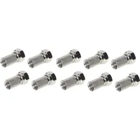 ShiverPeaks BS85010-R10, F-Typ, F, Männlich, 7,2, mm, Edelstahl, 10