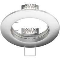 Ledscom.de Deckeneinbaurahmen CIRC, rund, aluminium matt