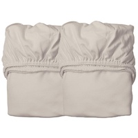 Leander Laken/Spannbetttücher - 2 Stück für Leander Babybett +
