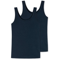 SCHIESSER Uncover by Schiesser Damen Unterhemd 2er Pack