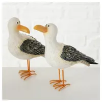 Boltze Deko Möwe maritim Figur Leni Kunstharz H 15
