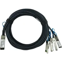 CBO BlueOptics CAB-Q28-S28-3M-BL InfiniBand/Glasfaserkabel QSFP28 4xSFP28 Schwarz