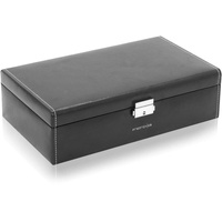 FRIEDRICH23 Uhrenbox Bond, 10 Uhren 20068-2 - schwarz
