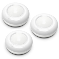 NORTHPOINT LED Batterie Beleuchtungsspots Schkrankleuchten 3er Set mit Fernbedienung