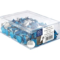 Alco Alco-Albert 540-15 - Eckenklammern Aluminium, 1000 Stück, blau