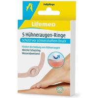 Lifemed Hühneraugen-Ringe Lifemed 5 Stück 6,5 cm x 1