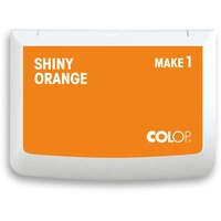 Colop MAKE 1 shiny orange, 50 x 90 mm,