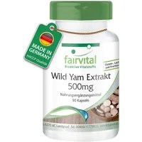 Fairvital | Wild Yam Extrakt Kapseln 500mg - 90