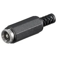 Goobay DC-Kupplung mit Knickschutz - Durchmesser 2,1mm