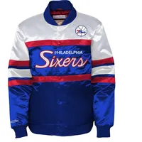 Mitchell & Ness Kinder Heavyweight Satin Jacke - Philadelphia
