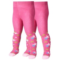 Playshoes Strumpfhose Sterne Doppelpack 86/92