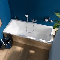 Duravit No.1 Rechteck-Badewanne, Einbau, 700488000000000