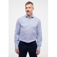 Eterna Langarmhemd "SLIM FIT", Herren, Gr. 44, Normalgrößen, blau