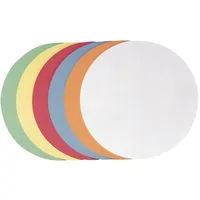 Franken Moderationskarten gelb Ø 14,0 cm, 500 Blatt