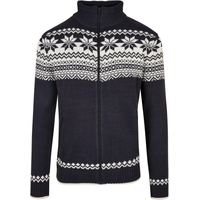 Brandit Textil Brandit Cardigan Norweger Strickjacke navy, Größe 3XL