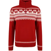 Brandit Textil Brandit Troyer Norweger Strickpullover rot, Größe XL