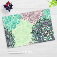 Cover-your-desk.de Schreibtischunterlage – Mandala grün-türkis“ (L)60 x (B)40 |