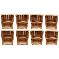 Teramico Holzkiste Regal 50 x 40 x 30 cm