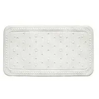 Kela Badewanneneinlage Antirutschmatte KRETA weiß 72 x 36 cm
