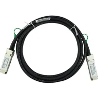 BlueOptics 720196-B21 kompatibles BlueLAN DAC QSFP SC252501K1M30, Transceiver, Schwarz